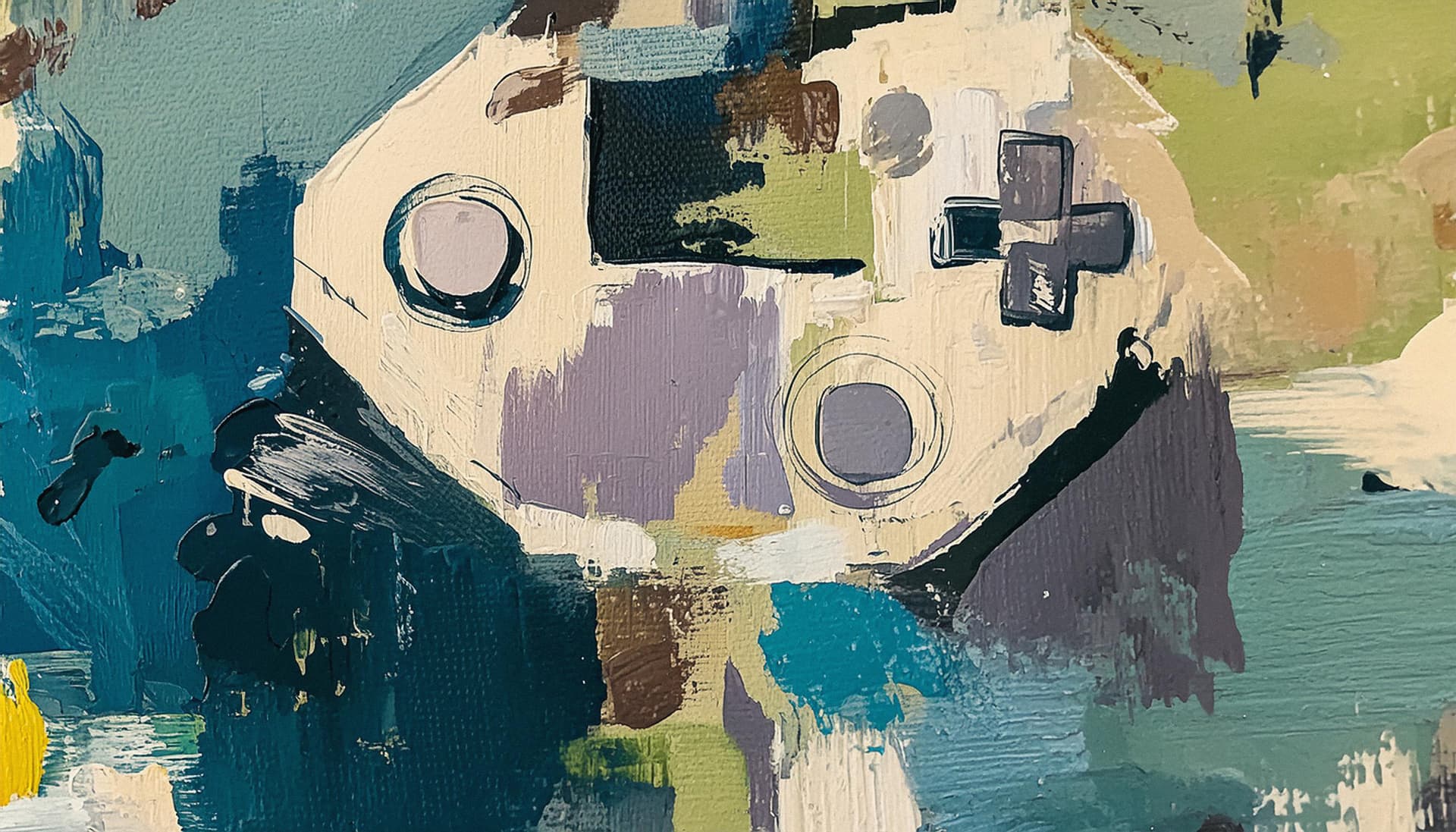 Acrylic painting