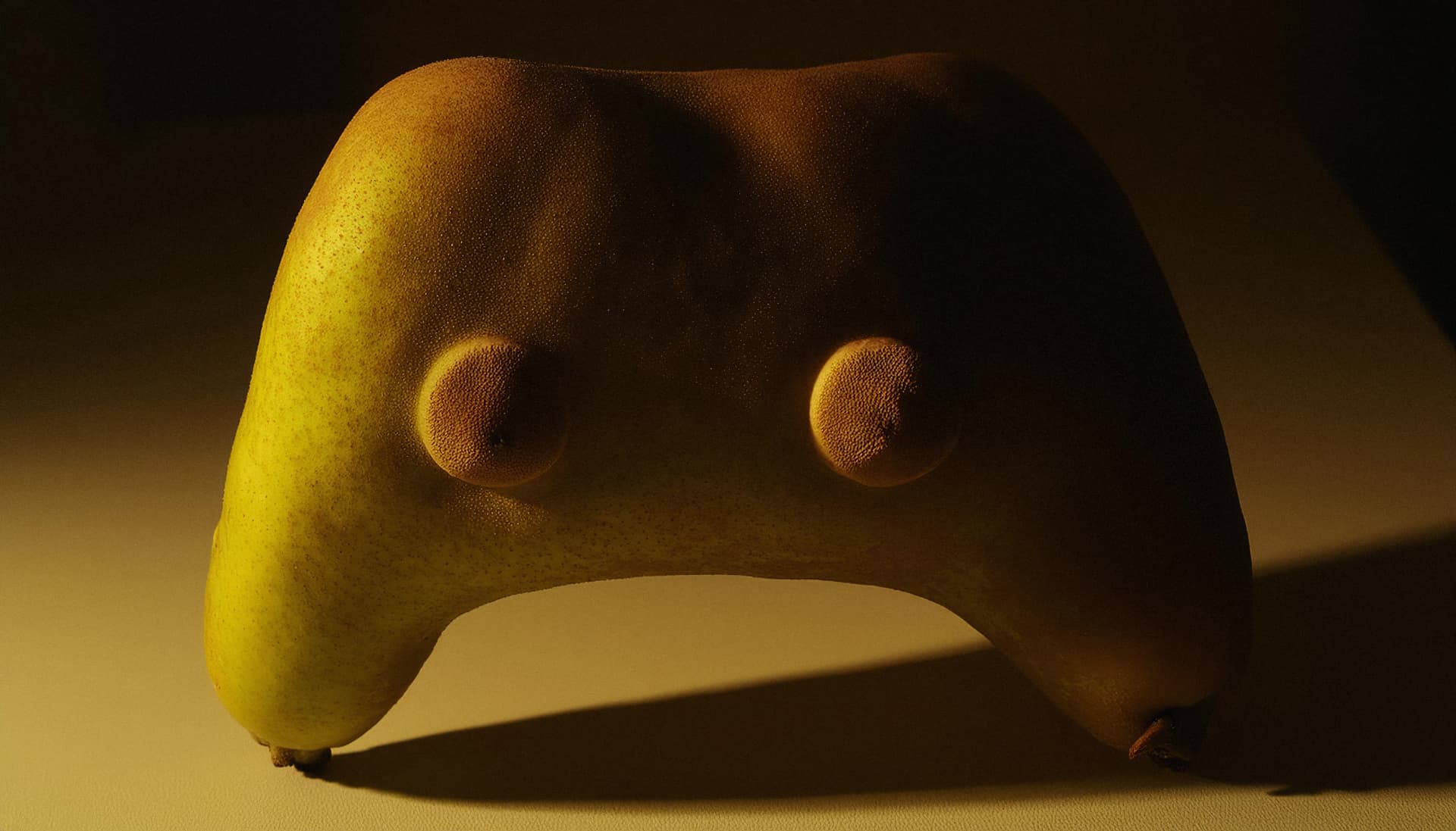 Pear — golden light